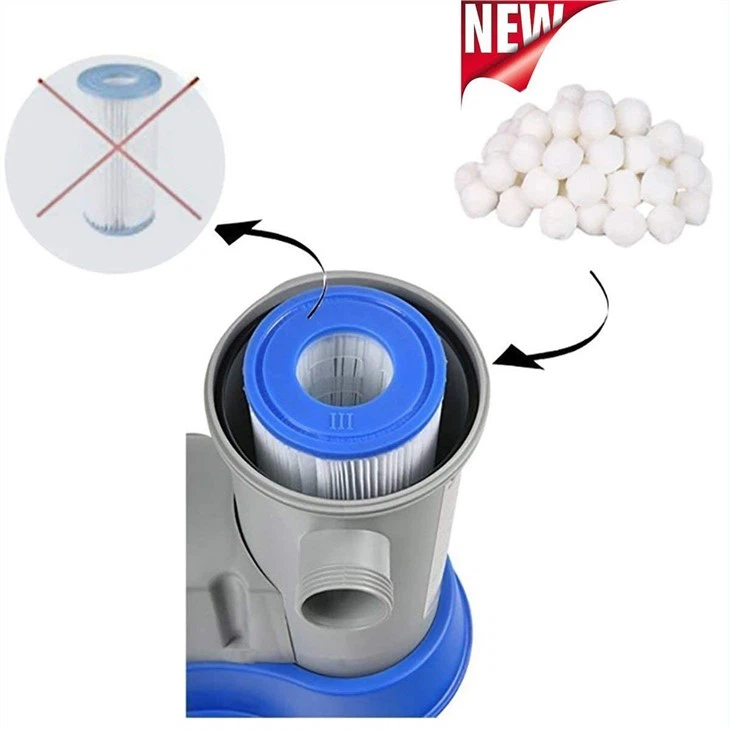 Filter Material Fiber Ball For Swimming Pool Water Treatment