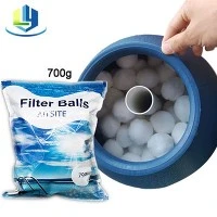 Media Filter Kolam Renang Fiber Ball Kemasan Tas Warna 700g