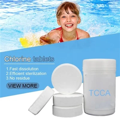 Bahan Kimia Kolam Renang Putih Asam Trichloroisocyanuric TCCA Granular