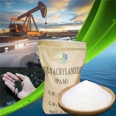 Bubuk Poliakrilamida Berkualitas Tinggi PAM Cas No 9003-05-8 Digunakan di Ladang Minyak dan Proses Pembuatan Kertas