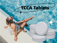 Tablet Pembersih Multifungsi Asam Trichloroisocyanuric TCCA Digunakan Untuk Disinfeksi Pengolahan Air Kolam Renang