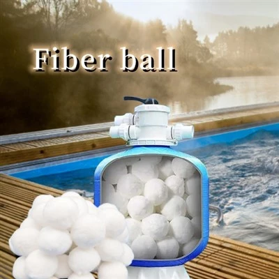 Bola Filter Serat Ramah Lingkungan yang Dapat Digunakan Kembali Menggantikan Pasir Filter Kolam Renang Untuk Kolam Renang