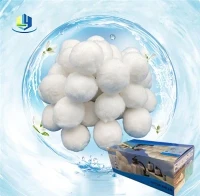 700g Bola Filter Kolam Renang Media Filter Serat Ramah Lingkungan Untuk Filter Pasir Kolam Renang