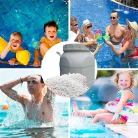 Harga Pabrik Butiran Klorin Kalsium Hipoklorit 65% 70% Untuk Kolam Renang